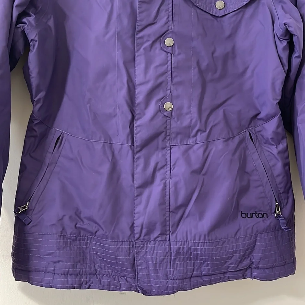 Burton Dry Ride Purple Snow Ski Snowboard Jacket Size Medium - Picture 3 of 16